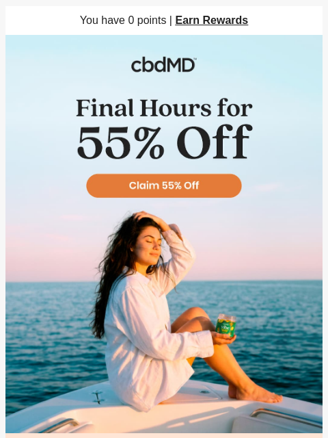cbdmd newsletter: There’s No Time Left to Wait ⏰