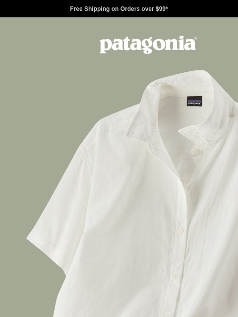 patagonia newsletter: Cool-wearing button-down shirts for hot days