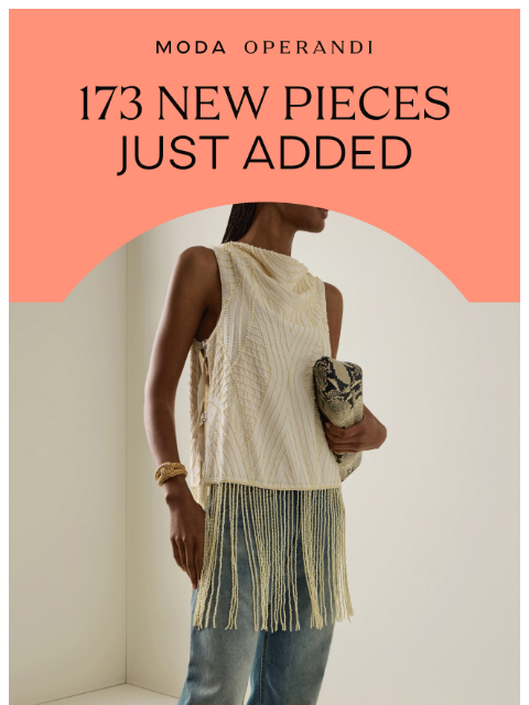 modaoperandi newsletter: NEW this week