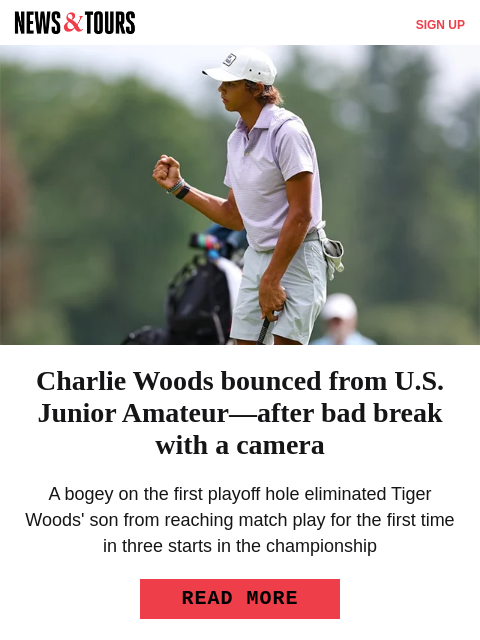 golfdigest newsletter: LeBron James’ golf addiction could decide his next...