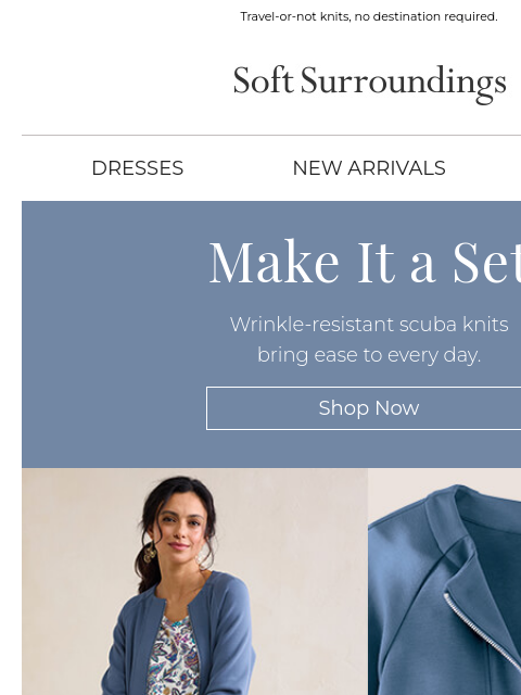 softsurroundings newsletter: Skyline Style