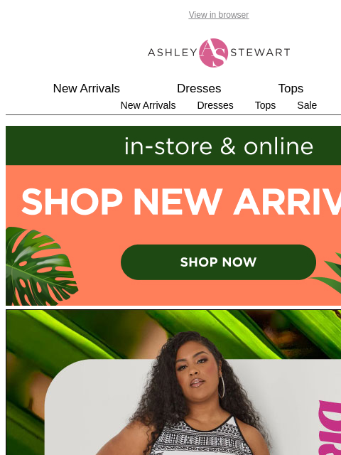ashleystewart newsletter: All the dresses 👗for all the events