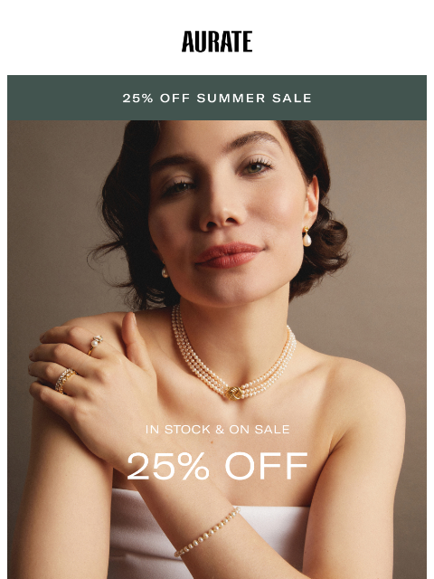 auratenewyork newsletter: AN EPIC SALE