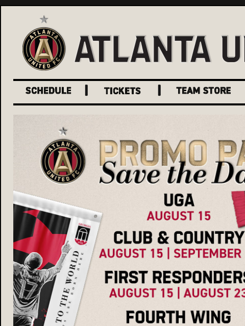 atlutd newsletter: Made for You | Lock in Your Ticket Packs