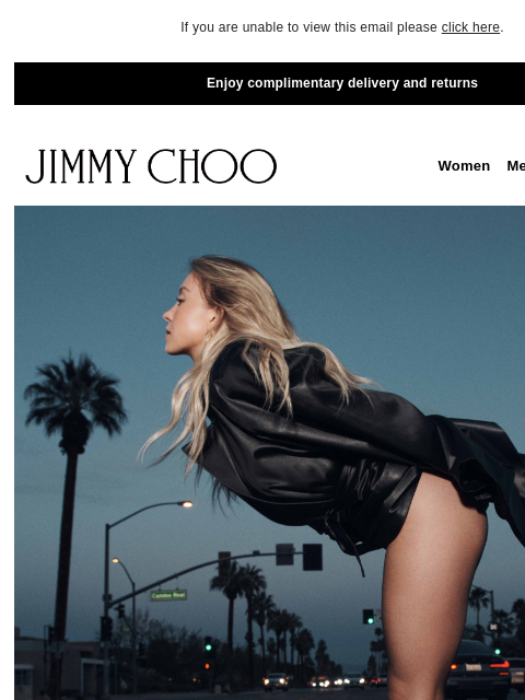 Explore high-shine metallics and neon hues. If you are unable to view this email please click here. Enjoy complimentary delivery and returns JIMMY CHOO Women Men Handbags Sale JIMMY CHOO Women Men