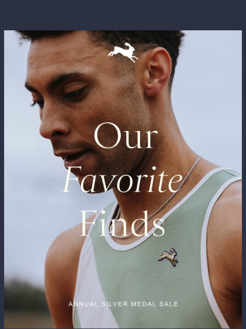 tracksmith newsletter: Save on All-Time Greats
