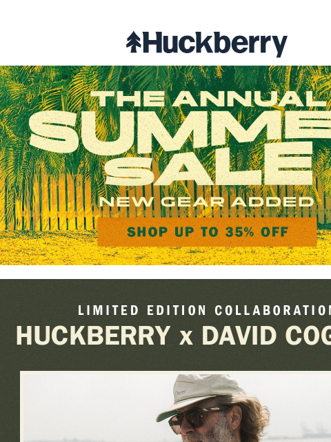 huckberry newsletter: This Fabric Has Superpowers