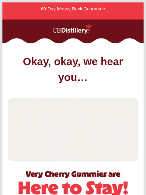 thecbdistillery newsletter: We have a juicy announcement…