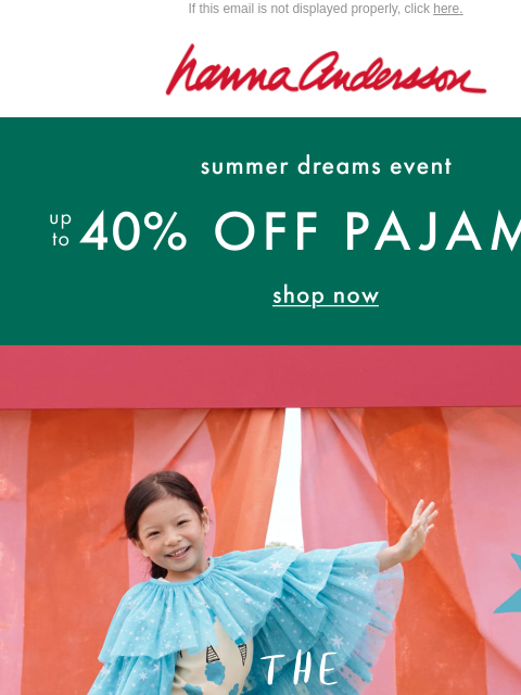 hannaandersson newsletter: ☁️ NEW: Dreamy PJs For Every Sleeper ☁️
