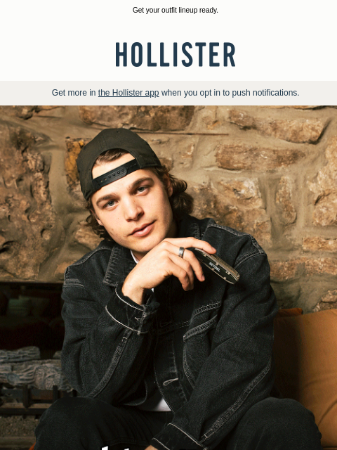 hollisterco newsletter: Heading to Lollapalooza?