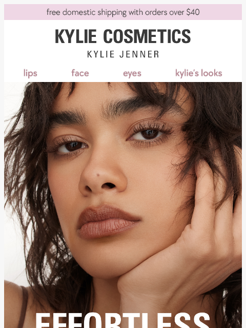 kyliecosmetics newsletter: no makeup, makeup must-haves 🤎