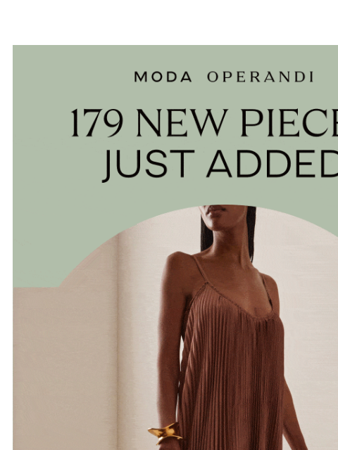 modaoperandi newsletter: WHAT'S NEW: Shop the week's latest pieces now
