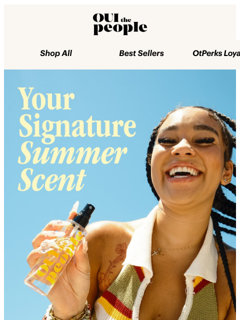 ouithepeople newsletter: Two Scents. One Sun-Drenched Duo 🧡