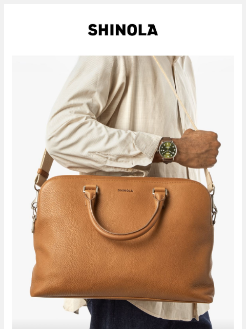shinola newsletter: A New Shade of Quality