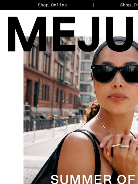 mejuri newsletter: Sapphires? In This Economy?