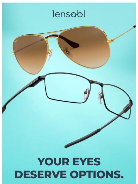 lensabl newsletter: Here’s why you need at least 2 pairs of glasses