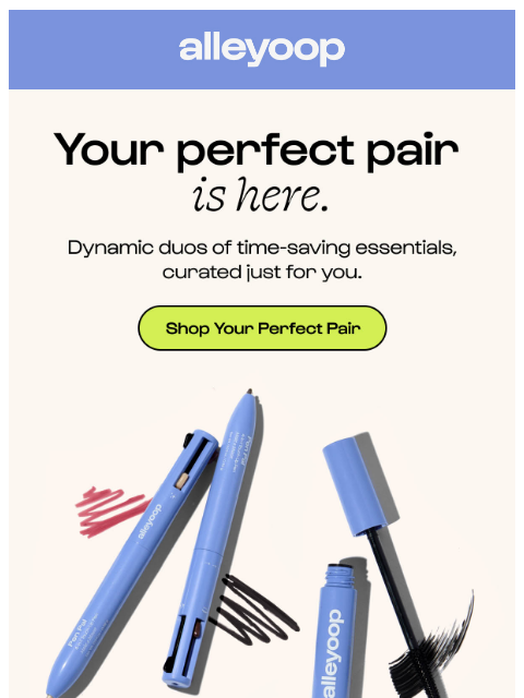 meetalleyoop newsletter: Your routine just found its plus one.