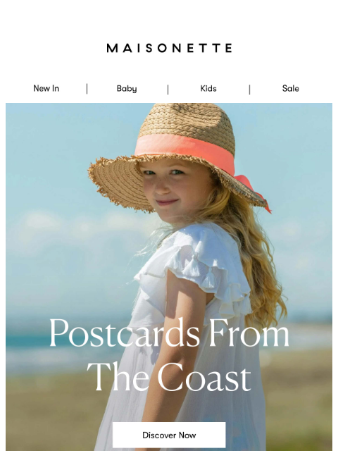 maisonette newsletter: Postcards From The Coast