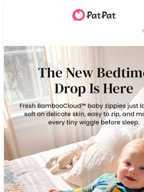 patpat newsletter: The New Bedtime Drop Is Here 🌙