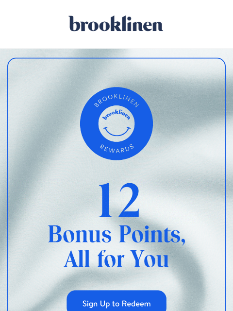 brooklinen newsletter: $25 off is waiting for you!