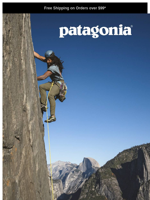 patagonia newsletter: Climbing pants for warm temps