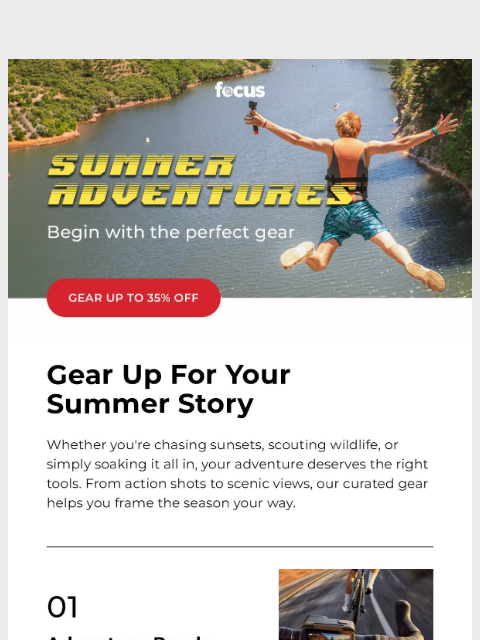 focuscamera newsletter: Capture every moment of summer 📸