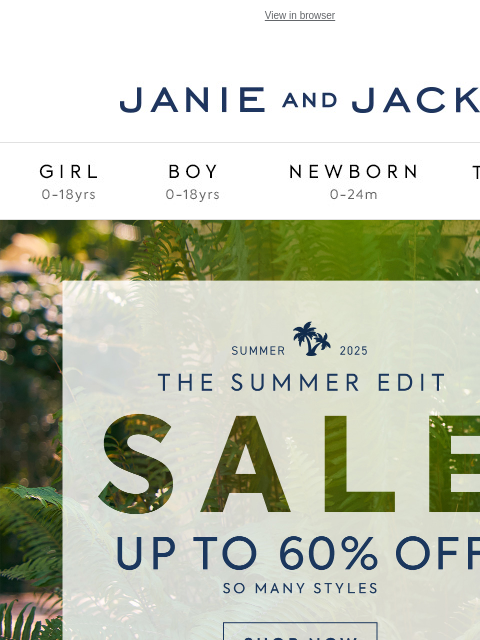 janieandjack newsletter: For her: a match made in florals