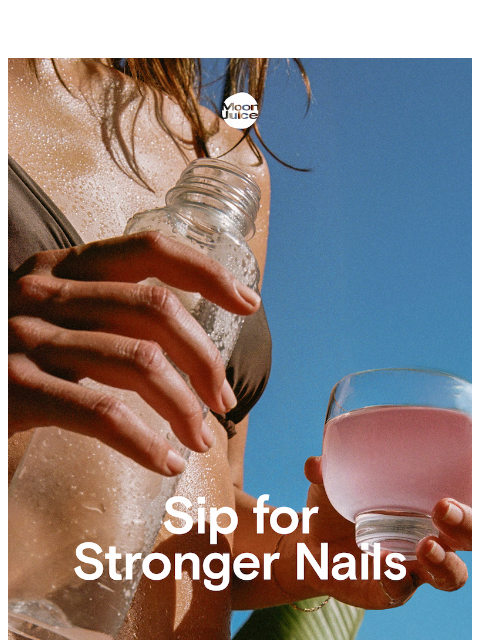 moonjuice newsletter: Amanda's natural nail secrets