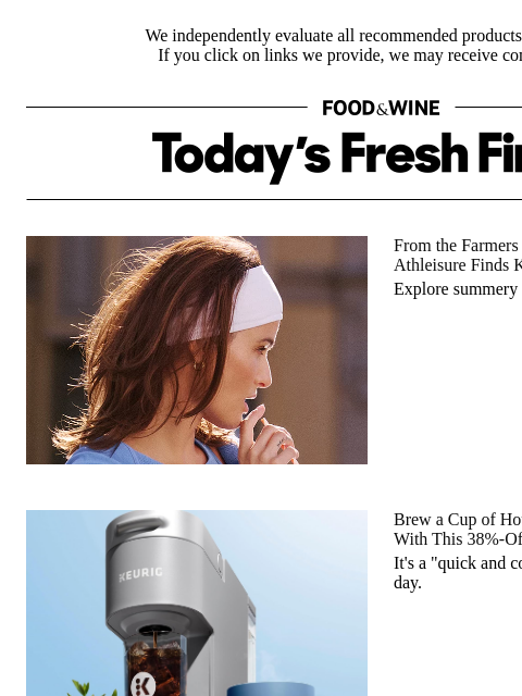 foodandwine newsletter: Take Your Coffee Cold and Hot? You Need This On-Sa...