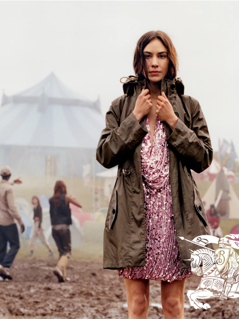 burberry newsletter: New drop: seasonal styles as worn by Alexa Chung