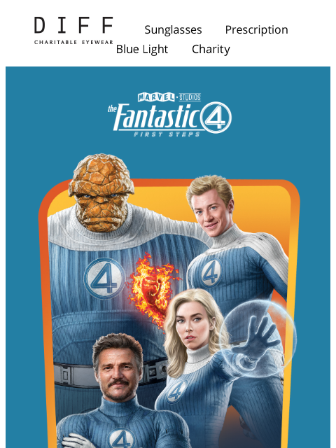 diffeyewear newsletter: Premiere-Ready MARVEL STUDIOS | DIFF The Fantastic...