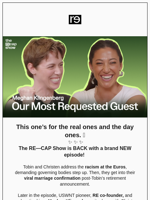 re-website newsletter: Our MOST Requested Guest on TRS