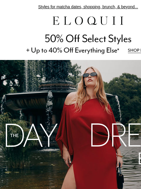 eloquii newsletter: Daytime dresses to wear RN