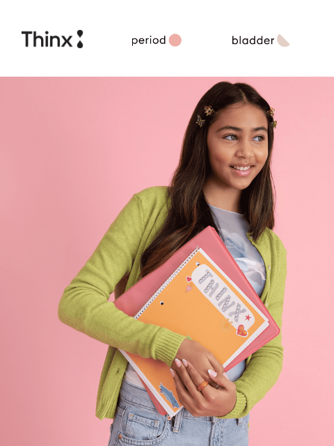 shethinx newsletter: Own this school year 💪