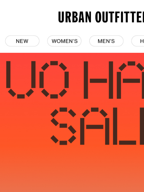 urbanoutfitters newsletter: Get ready: UO Haul Sale now loading…
