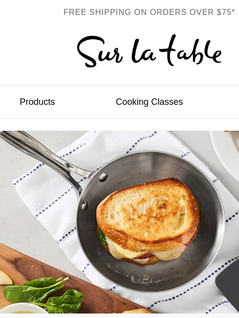 surlatable newsletter: Our Signature Cookware is up to 40% off.