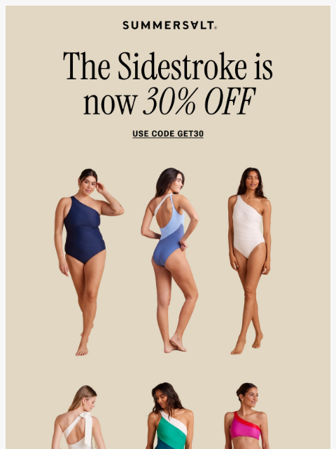 summersalt newsletter: Our #1 Suit from Just $88 🤩