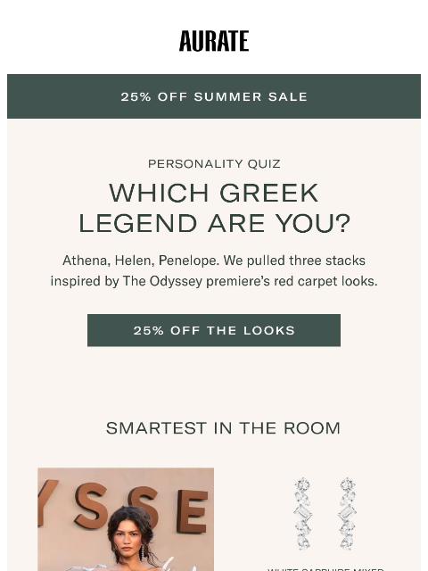 auratenewyork newsletter: CHOOSE YOUR ODYSSEY
