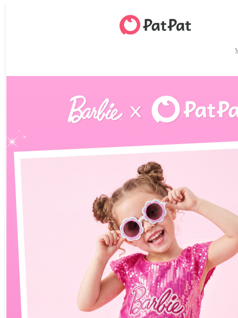 patpat newsletter: What’s Her Barbie™ Look Today? 💖