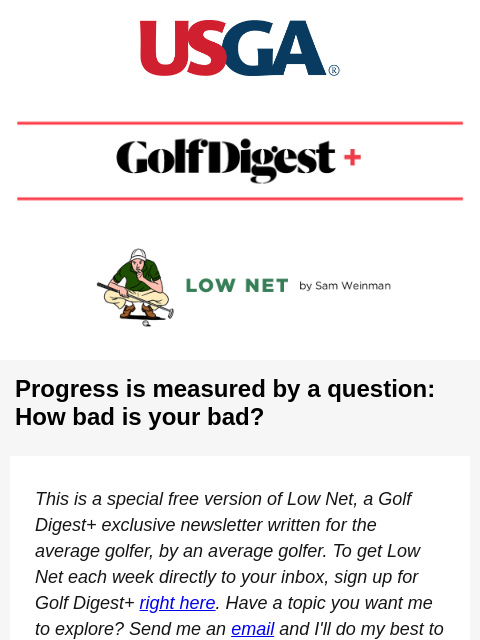 Progress is measured by a question: How bad is your bad? ‌ ‌ ‌ ‌ ‌ ‌ ‌ ‌ ‌ ‌ ‌ ‌ ‌ ‌ ‌ ‌ ‌ ‌ ‌ ‌ ‌ ‌ ‌ ‌ ‌ ‌ ‌ ‌ ‌ ‌ ‌ ‌ ‌ ‌ ‌ ‌ ‌ ‌ ‌ ‌ ‌ ‌ ‌ ‌ ‌ ‌ ‌ ‌ ‌ ‌ ‌ ‌ ‌ ‌ ‌ ‌ ‌ ‌ ‌ ‌ ‌ ‌ ‌ ‌ ‌ ‌ ‌ ‌ ‌ ‌ ‌ ‌