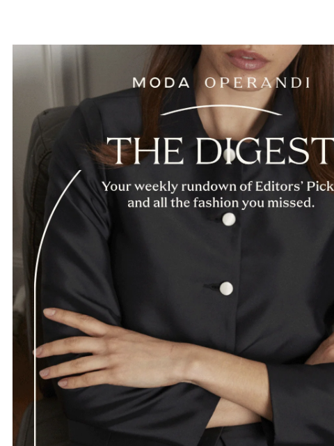 Plus, new-to-Moda House Of Dagmar, Andrea Iyamah's Resort '25 collection, Anūt Cairo's earthy homewares & more in this week's Digest ͏ ‌ ﻿ ͏ ‌ ﻿ ͏ ‌ ﻿ ͏ ‌ ﻿ ͏ ‌ ﻿ ͏ ‌ ﻿ ͏ ‌ ﻿ ͏ ‌ ﻿