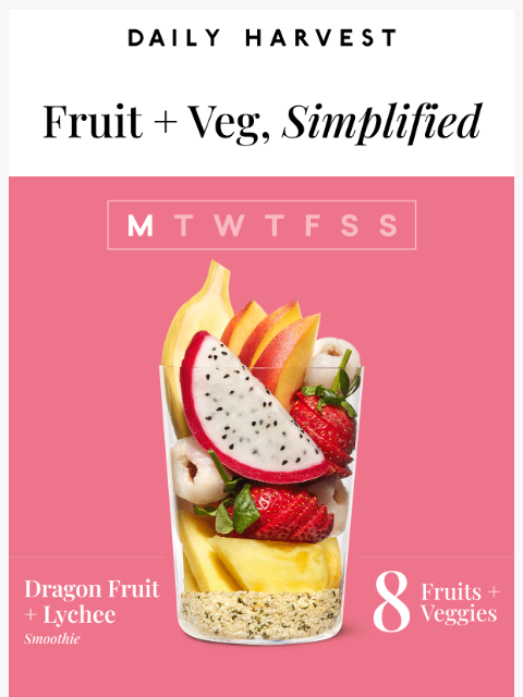 daily-harvest newsletter: Hiii. We made u a fruit + veg calendar :P