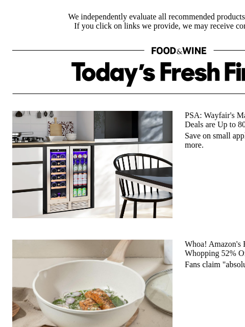 foodandwine newsletter: Score 52% Off the Cookware Set That 'Cooks Everyth...