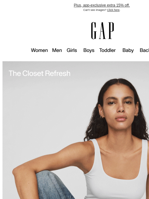 gap newsletter: We have half off for you — including these dresses