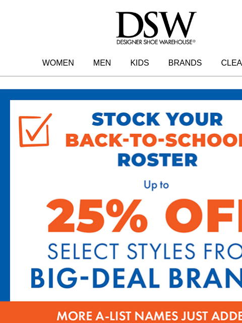 dsw newsletter: The hunt is on in your DSW store…
