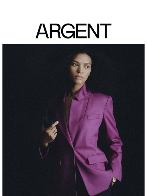 argentwork newsletter: Closet Essential | The Astor Blazer