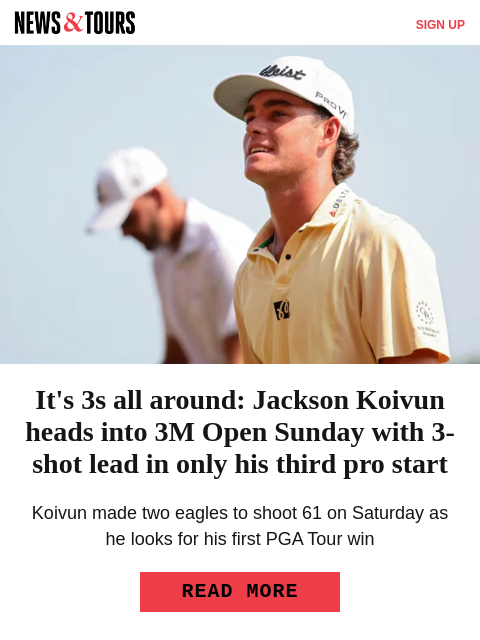 golfdigest newsletter: Alternate beats phenom for USGA title