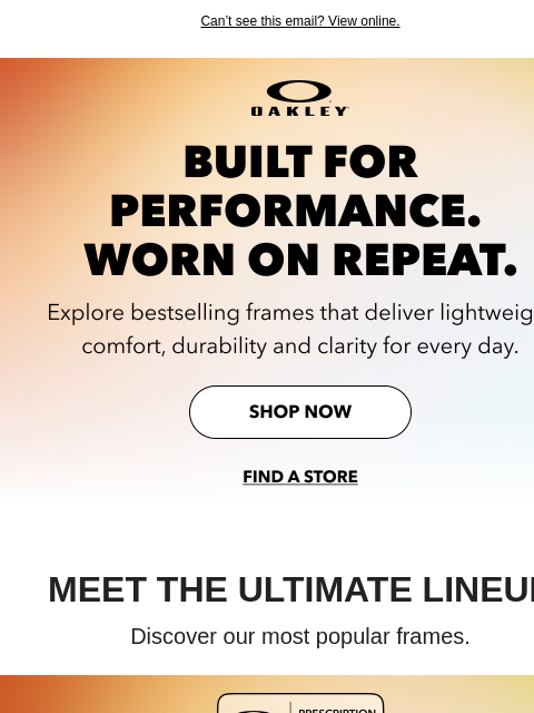 oakley newsletter: The Icons Everyone’s Wearing