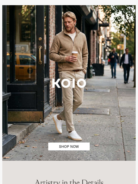 koio newsletter: Crafted Contrast: The Capri Light Gum