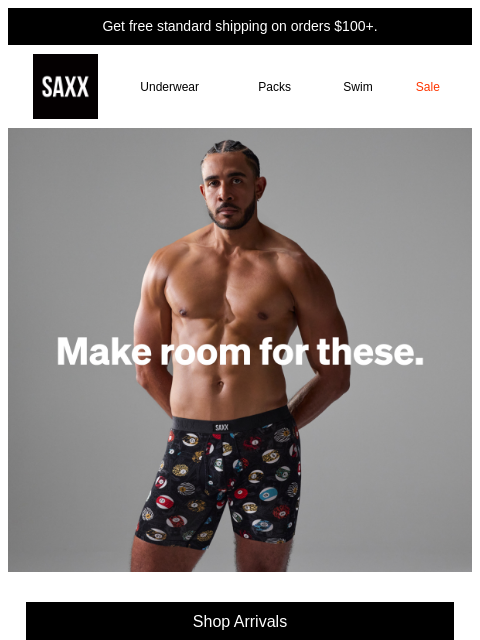saxxunderwear newsletter: Fresh out of the box 📦